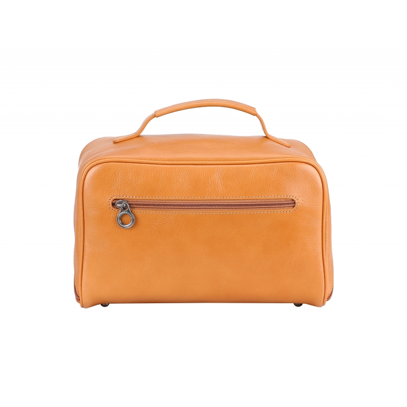 ARTHUR & ASTON - TROUSSE DE TOILETTE  B/COGNAC