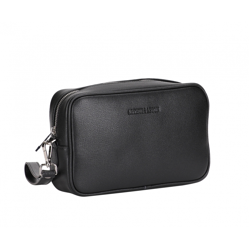 ARTHUR & ASTON - POCHETTE HOMME A/NOIR