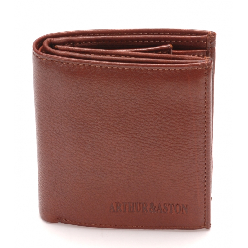 ARTHUR & ASTON - PORTE-CARTES ET MONNAIE B/COGNAC