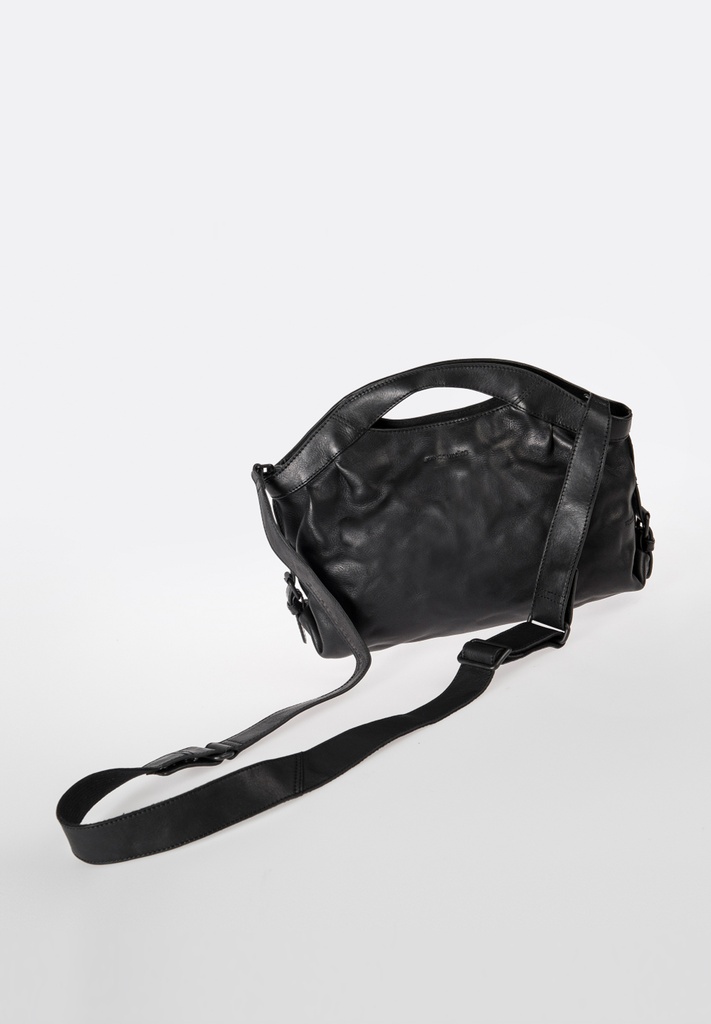 AUNTS & UNCLES - MRS. MACARON CROSSOVER BAG BLACK SMOKE