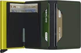 SECRID - SLIMWALLET MATTE GREEN AND LIME