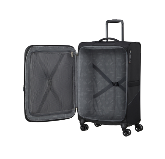 SAMSONITE - SUMMERRIDE SPINNER M EXP TSA BLACK