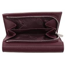 LONGCHAMP - PORTEFEUILLE PRUNE ROSEAU