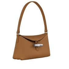 LONGCHAMP - Sac porté épaule Naturel Roseau