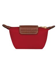 LONGCHAMP - PORTE-MONNAIE ROUGE ROUGE LE PLIAGE ORIGINAL