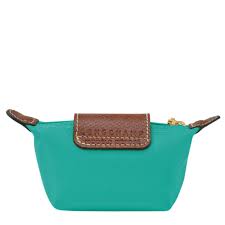 LONGCHAMP - PORTE-MONNAIE TURQUOISE