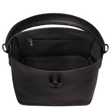 LONGCHAMP - SAC PORTÉ MAIN NOIR NOIR ROSEAU ESSENTIAL