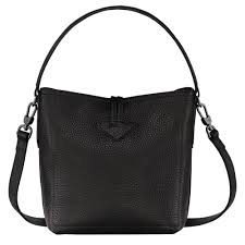 LONGCHAMP - SAC PORTÉ MAIN NOIR NOIR ROSEAU ESSENTIAL