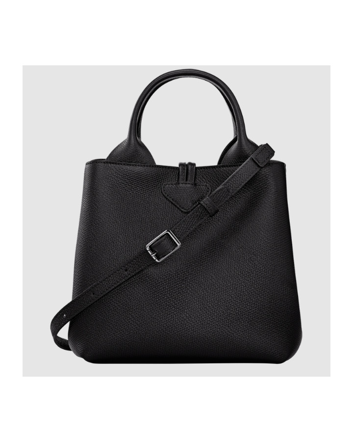 LONGCHAMP - Le Roseau - Sac porté main Noir