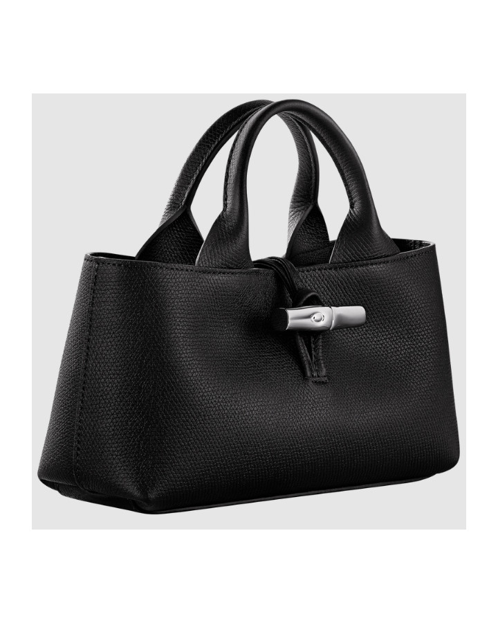 LONGCHAMP - Le Roseau - Sac porté main Noir