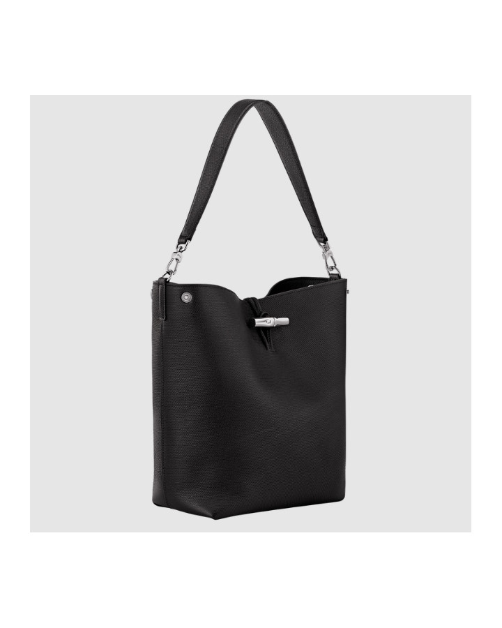 LONGCHAMP - Le Roseau - Sac porté épaule Noir