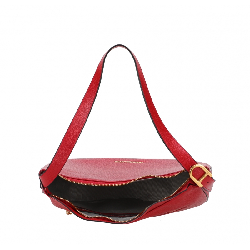 ARTHUR ET ASTON - A181-03-ROUG - SAC PORTE EPAULE  E/ROUGE