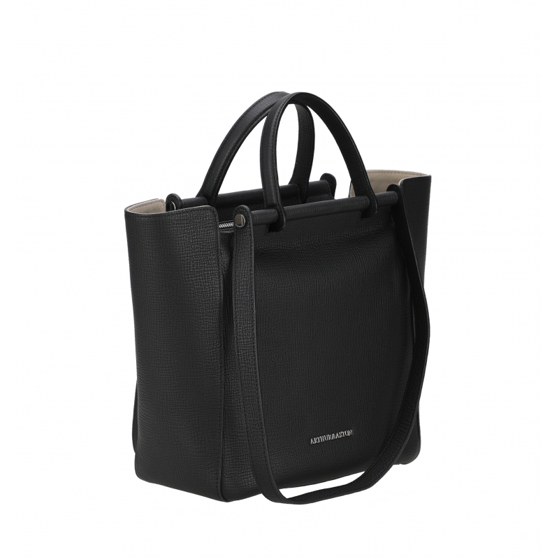 ARTHUR ET ASTON - A182-01-NOIR - SAC PORTE MAIN / EPAULE  A/NOIR