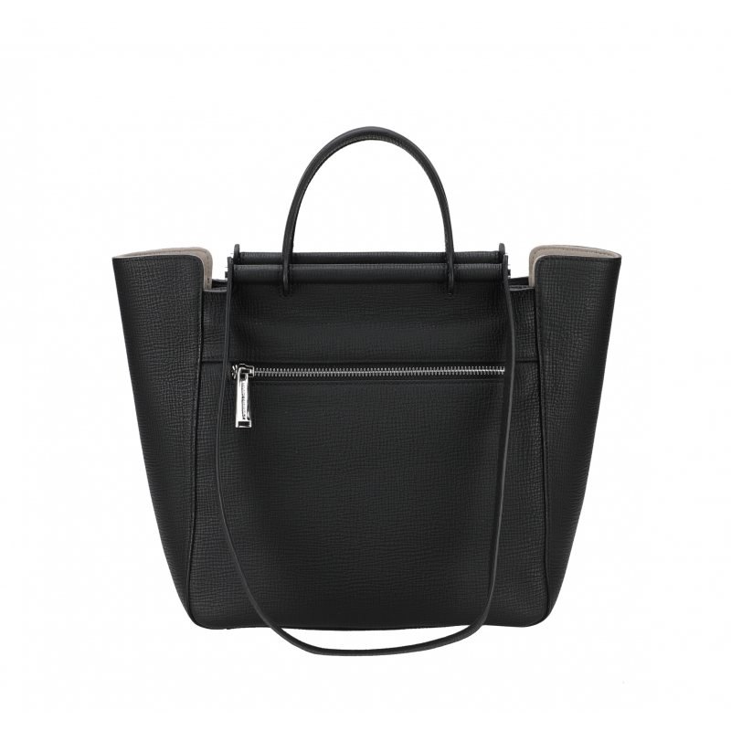 ARTHUR ET ASTON - A182-01-NOIR - SAC PORTE MAIN / EPAULE  A/NOIR