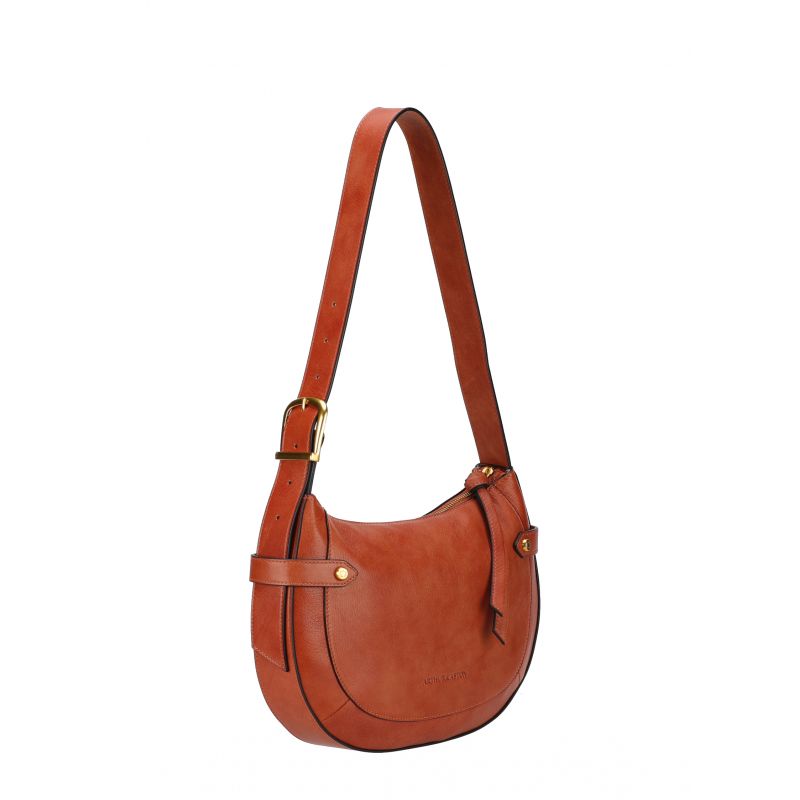 ARTHUR ET ASTON - A162-02-COGN - SAC PORTE EPAULE  B/COGNAC 