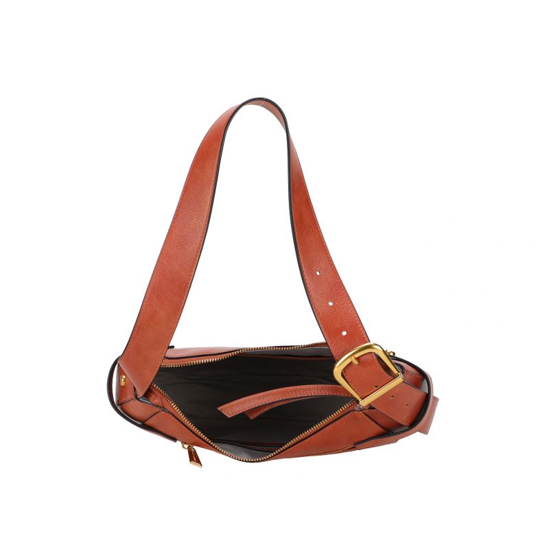 ARTHUR ET ASTON - A162-02-COGN - SAC PORTE EPAULE  B/COGNAC 