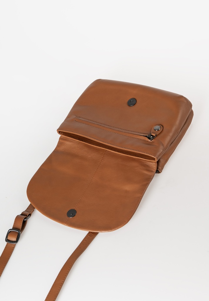 AUNTS & UNCLES - Pepino crossover bag cognac