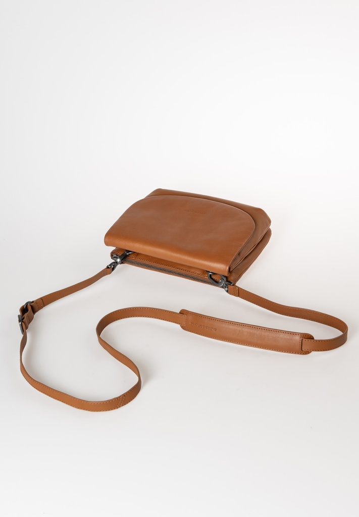 AUNTS & UNCLES - Pepino crossover bag cognac