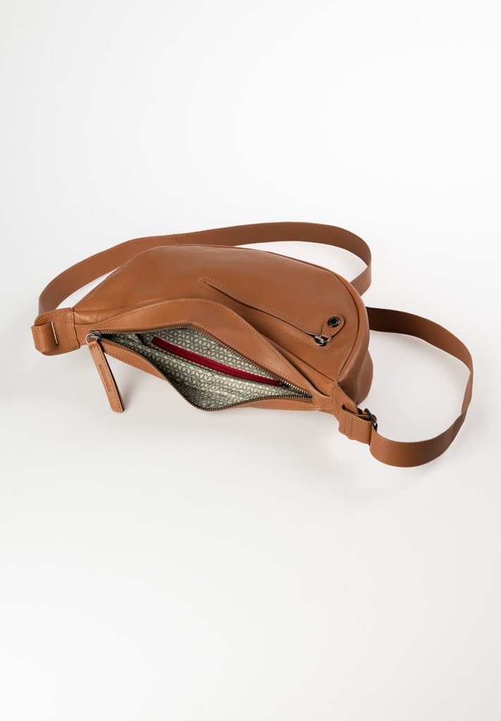 AUNTS & UNCLES - CROCUS BELT BAG COGNAC