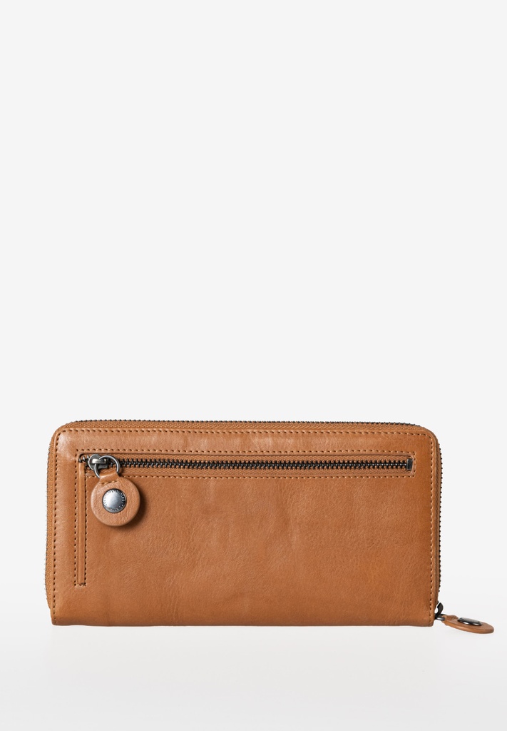 AUNTS & UNCLES - Cynthia zipper wallet caramel