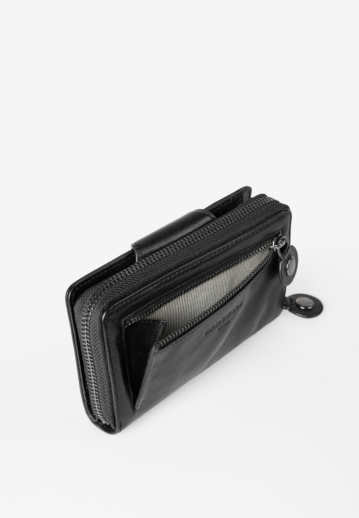 AUNTS & UNCLES - Francis zipper wallet black smoke