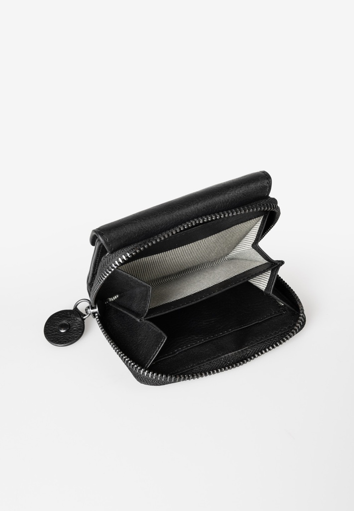 AUNTS & UNCLES - Judy zipper wallet black smoke