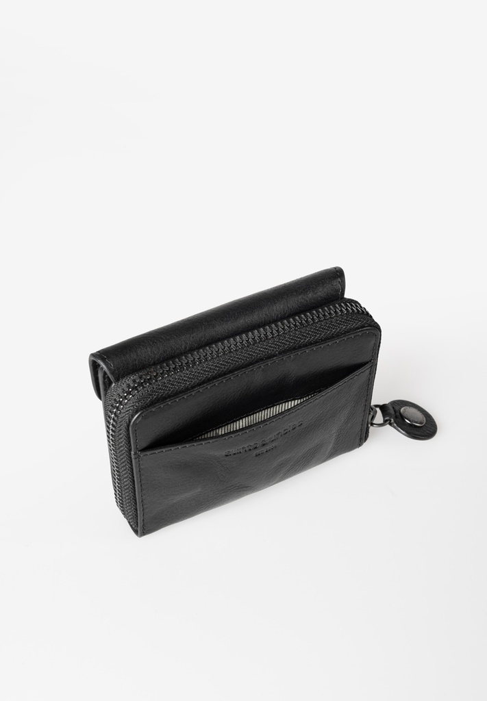 AUNTS & UNCLES - Judy zipper wallet black smoke