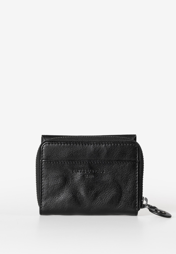 AUNTS & UNCLES - Judy zipper wallet black smoke