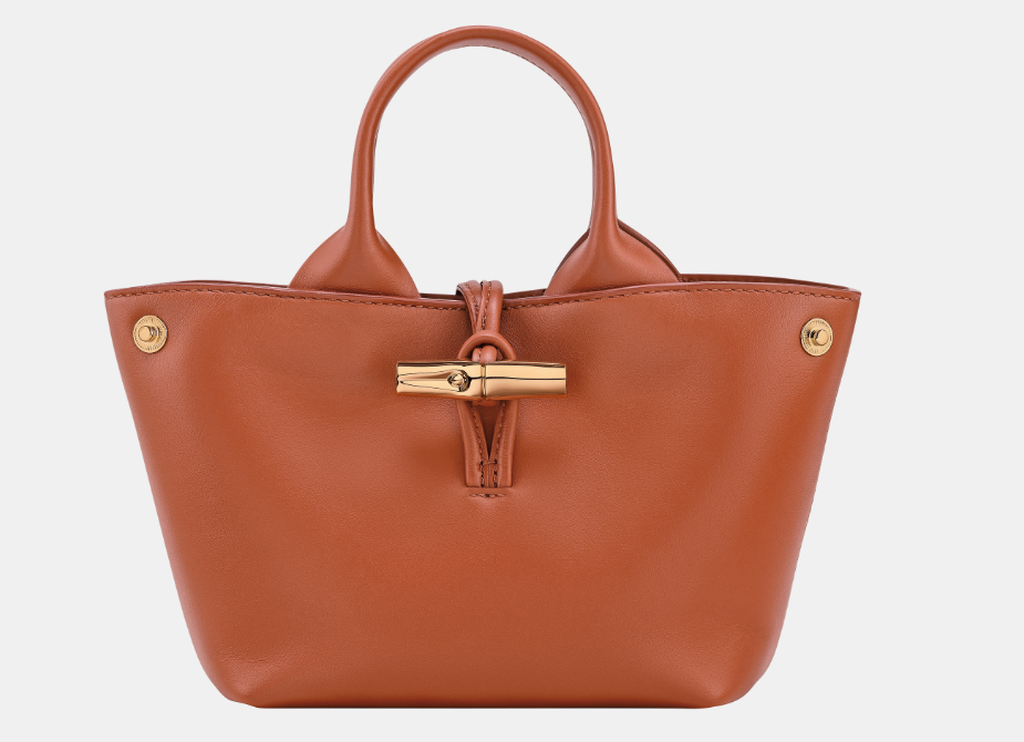 LONGCHAMP - Le Roseau Sleek - Sac porté main Ecorce