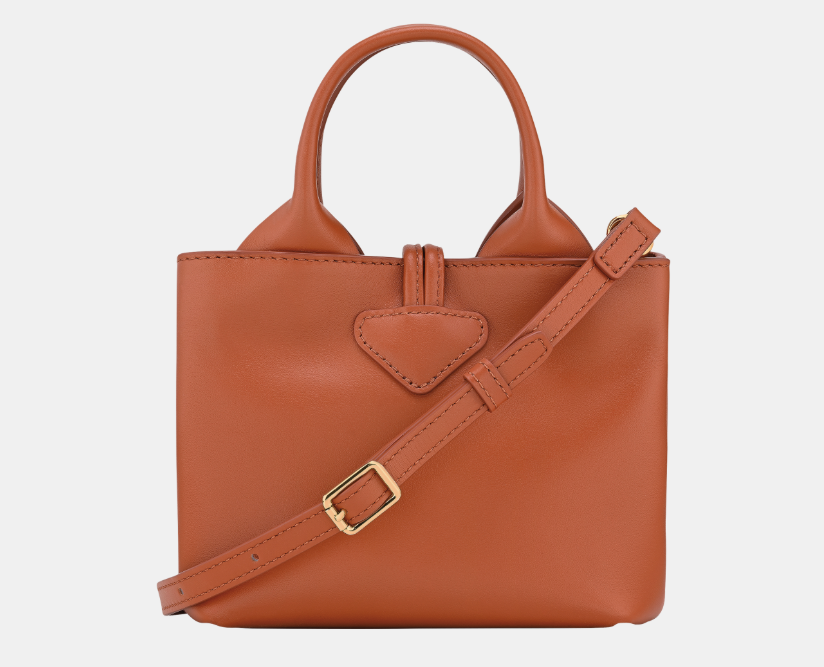 LONGCHAMP - Le Roseau Sleek - Sac porté main Ecorce