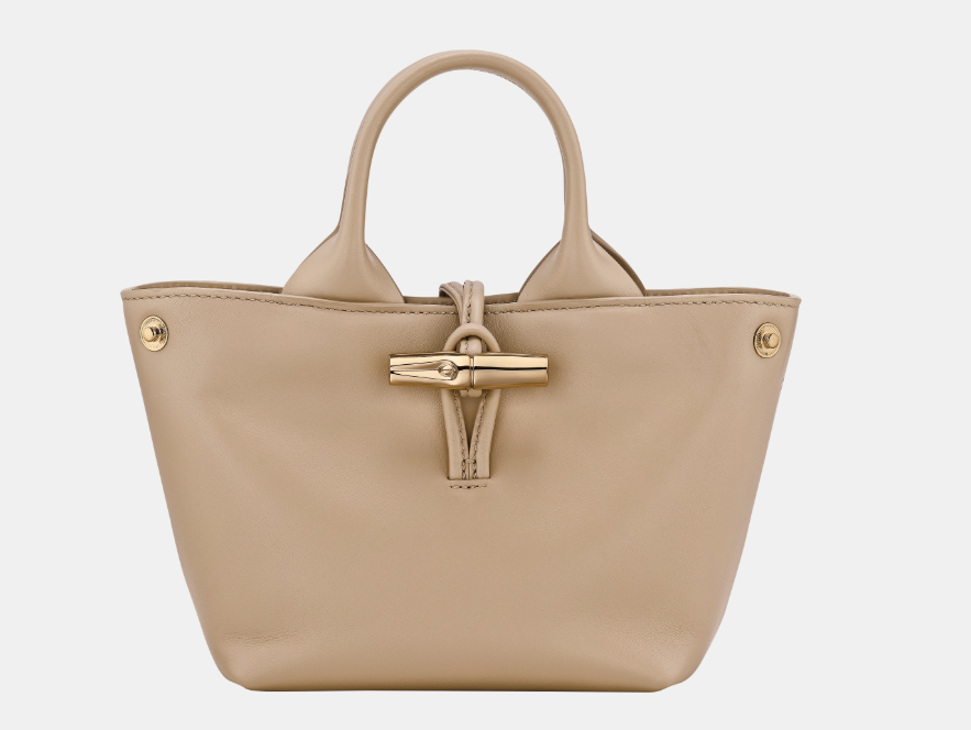 LONGCHAMP - Le Roseau Sleek - Sac porté main Racine