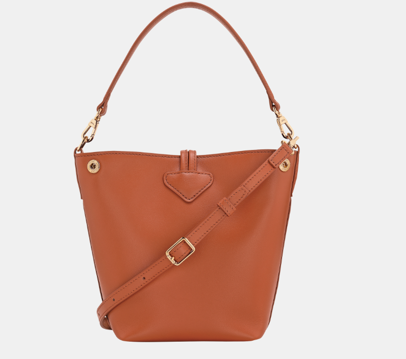 LONGCHAMP - Le Roseau Sleek - Sac porté travers Ecorce