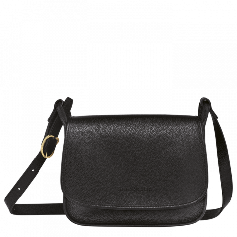 LONGCHAMP - SAC PORTÉ TRAVERS NOIR NOIR LE FOULONNÉ