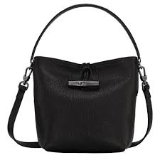 LONGCHAMP - SAC PORTÉ MAIN NOIR NOIR ROSEAU ESSENTIAL