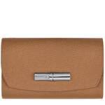 LONGCHAMP - PORTEFEUILLE COMPACT NATUREL NATUREL ROSEAU