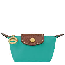 LONGCHAMP - PORTE-MONNAIE TURQUOISE