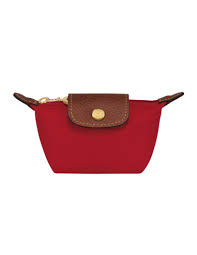 LONGCHAMP - PORTE-MONNAIE ROUGE ROUGE LE PLIAGE ORIGINAL