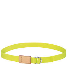 LONGCHAMP - CEINTURE FEMME CITRON