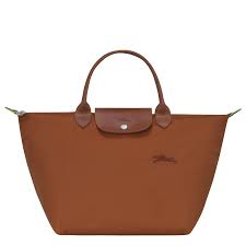 LONGCHAMP - SAC PORTÉ MAIN COGNAC