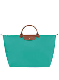 LONGCHAMP - SAC DE VOYAGE TURQUOISE