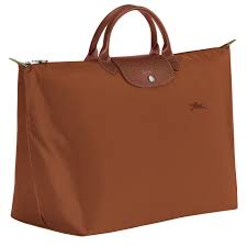 LONGCHAMP - SAC DE VOYAGE COGNAC