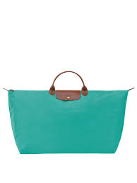 LONGCHAMP - SAC DE VOYAGE TURQUOISE