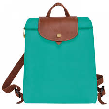 LONGCHAMP - SAC À DOS TURQUOISE