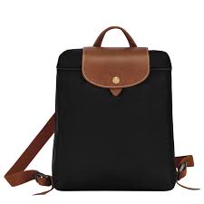 LONGCHAMP - SAC À DOS NOIR NOIR LE PLIAGE ORIGINAL