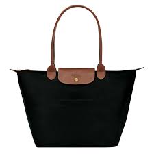 LONGCHAMP - SAC PORTÉ ÉPAULE NOIR NOIR LE PLIAGE ORIGINAL