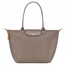 LONGCHAMP - SAC PORTÉ ÉPAULE TAUPE TAUPE LE PLIAGE CITY