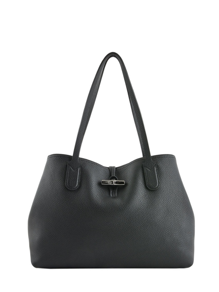 LONGCHAMP - SAC PORTÉ ÉPAULE NOIR NOIR ROSEAU ESSENTIAL