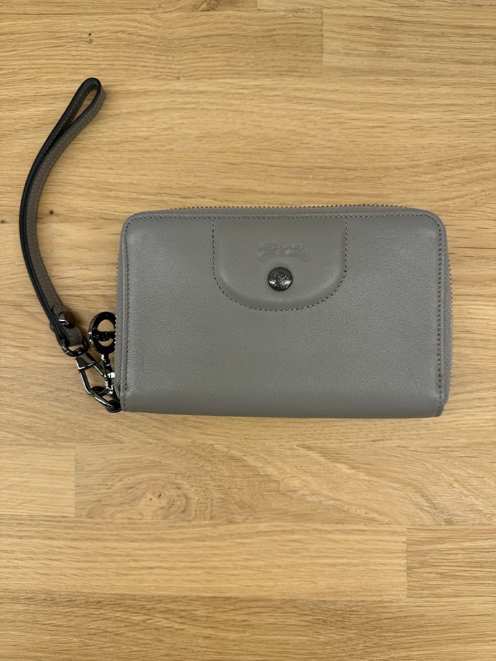 LONGCHAMP - PORTEFEUILLE COMPACT TOURTERELLE TOURTERELLE LE PLIAGE CUIR