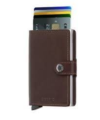 SECRID - MINIWALLET ORIGINAL DARK BROWN