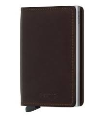 SECRID - SLIMWALLET ORIGINAL BLACK BROWN